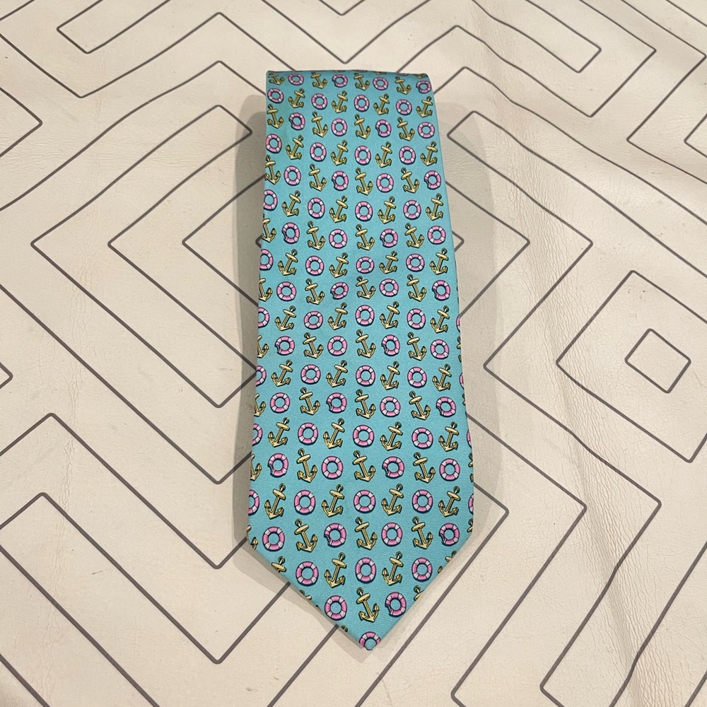 Bird Dog Bay Nautical Silk Tie